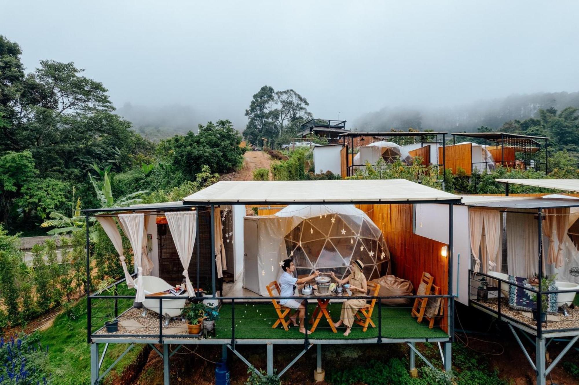 Phu Morinn Camping ม่อนแจ่ม Mon Jam Екстер'єр фото